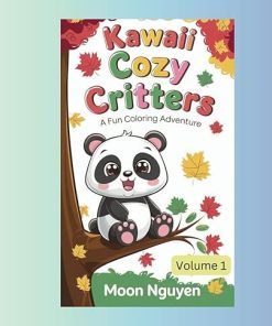 Kawaii Cozy Critters - Volume 1: Cute Animal Coloring Book for Kids Ages 3–5: Fun and easy coloring pages with bold lines for toddlers and preschoolers to spark creativity