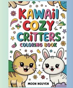Kawaii Cozy Critters Coloring Book: Adorable Animal Coloring Book for Kids Ages 3-5 | Fun, Easy, and Whimsical Designs for Creativity and Early Learning