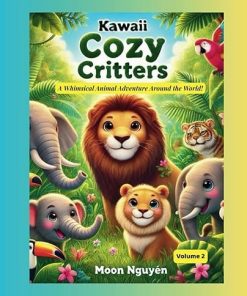 Kawaii Cozy Critters – Volume 2: A Whimsical Animal Adventure Around the World
